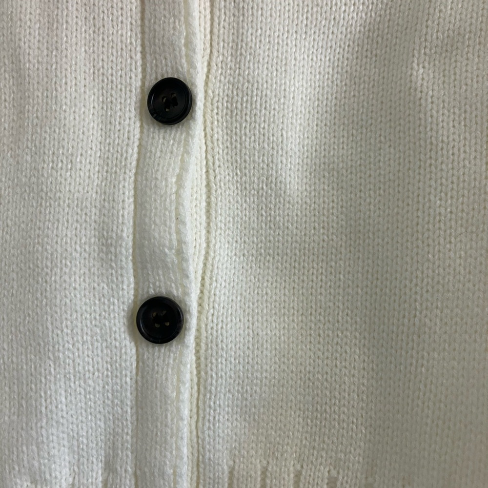SALE! NWT Grecerelle White Cardigan - Picture 4 of 5